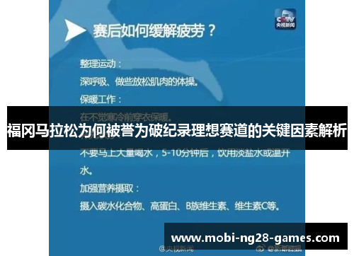 福冈马拉松为何被誉为破纪录理想赛道的关键因素解析