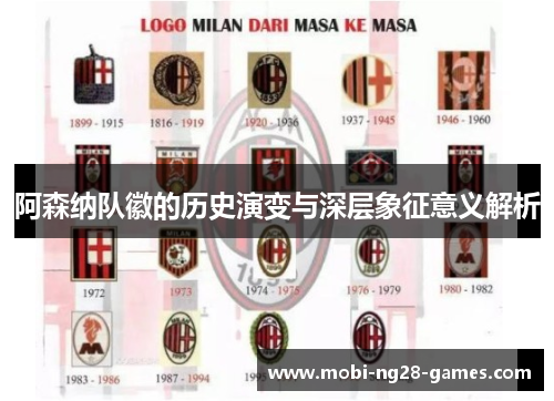 阿森纳队徽的历史演变与深层象征意义解析